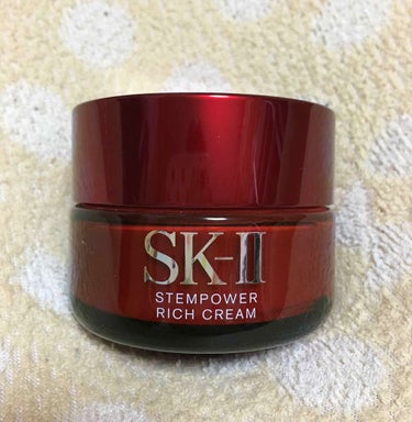 SK-II ステムパワー リッチ クリームのクチコミ「SK-II ステムパワー リッチ クリーム。
保湿の美容クリームです。
秋に向けて、保湿が大事.....」（1枚目）