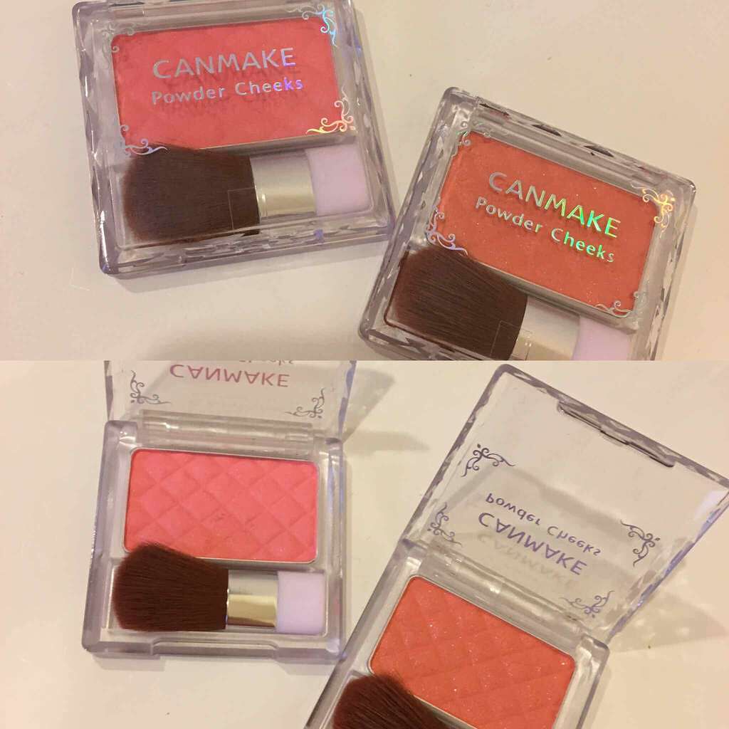 【旧品】パウダーチークス/キャンメイク/パウダーチークを使ったクチコミ(1枚目)