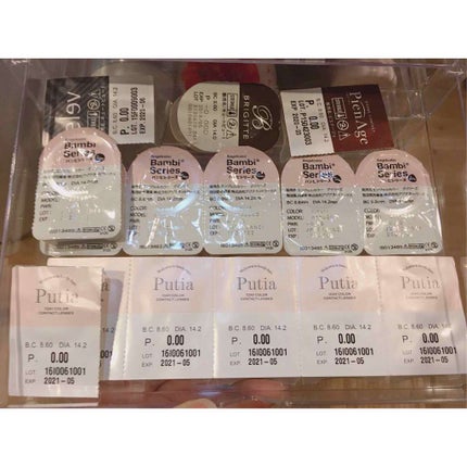 3段式クリアーケース/DAISO/その他化粧小物を使ったクチコミ(4枚目)