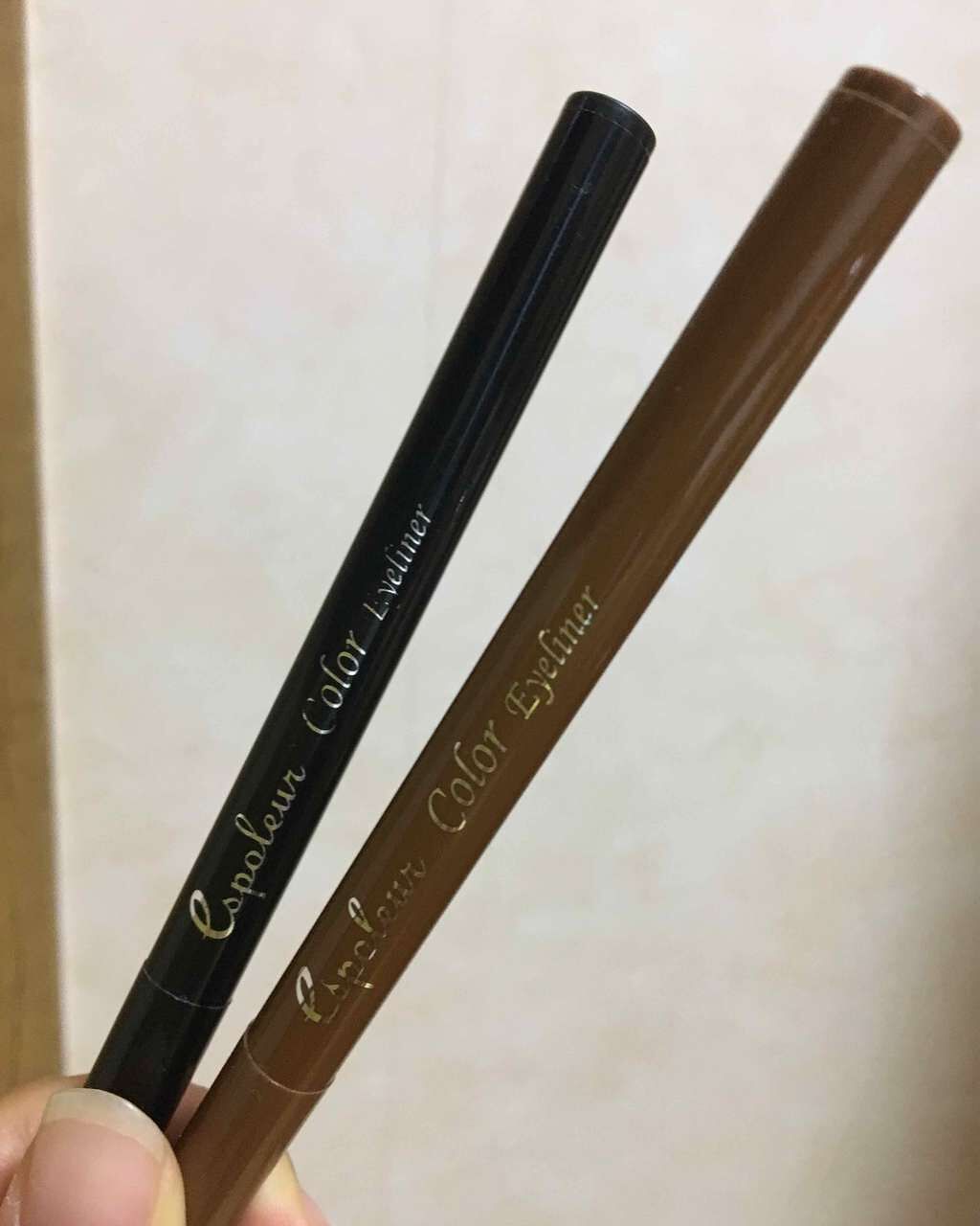 エスポルールカラーアイライナー/エスポルール/リキッドアイライナーを使ったクチコミ(1枚目)