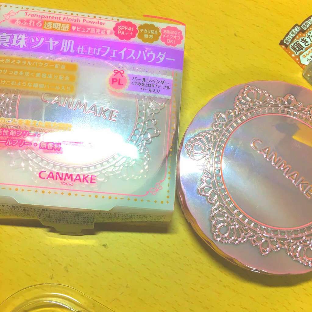 トランスペアレントフィニッシュパウダー/キャンメイク/プレストパウダーを使ったクチコミ（2枚目）