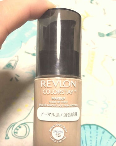 カラーステイ メイクアップ/REVLON/リキッドファンデーションを使ったクチコミ（1枚目）