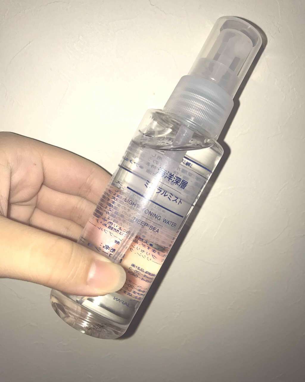 海洋深層ミネラルミスト/無印良品/ミスト状化粧水を使ったクチコミ(1枚目)