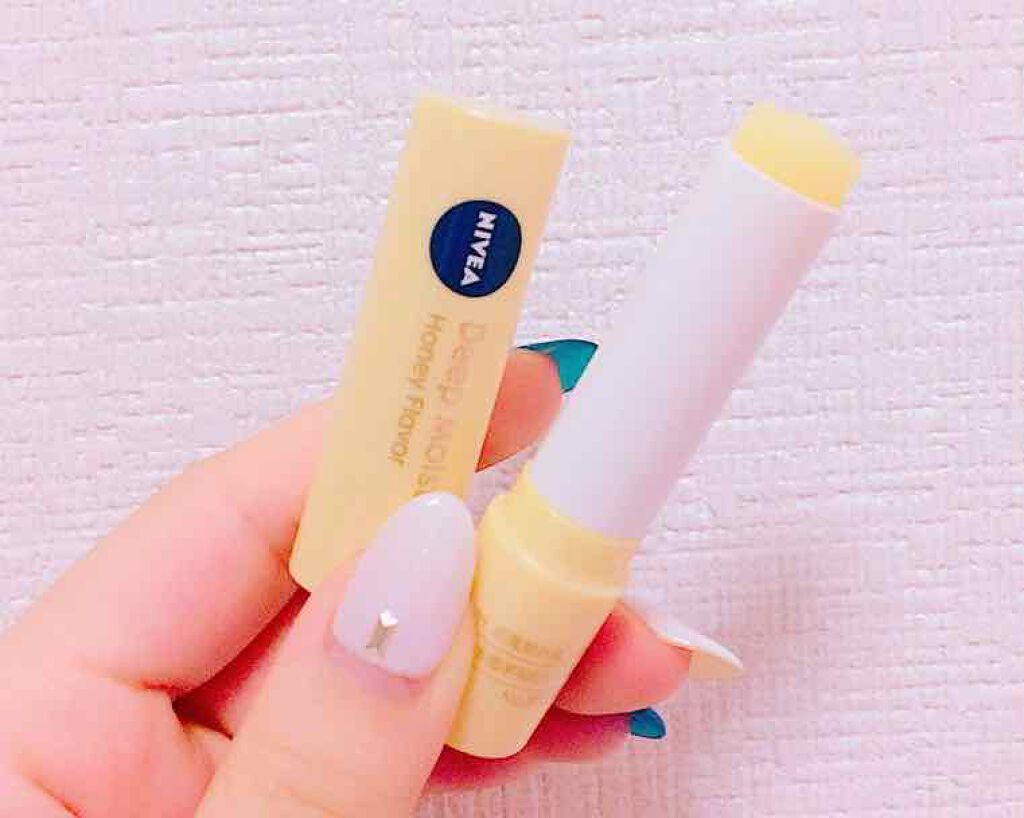 ニベア ディープモイスチャーリップ/ニベア/リップクリームを使ったクチコミ（2枚目）