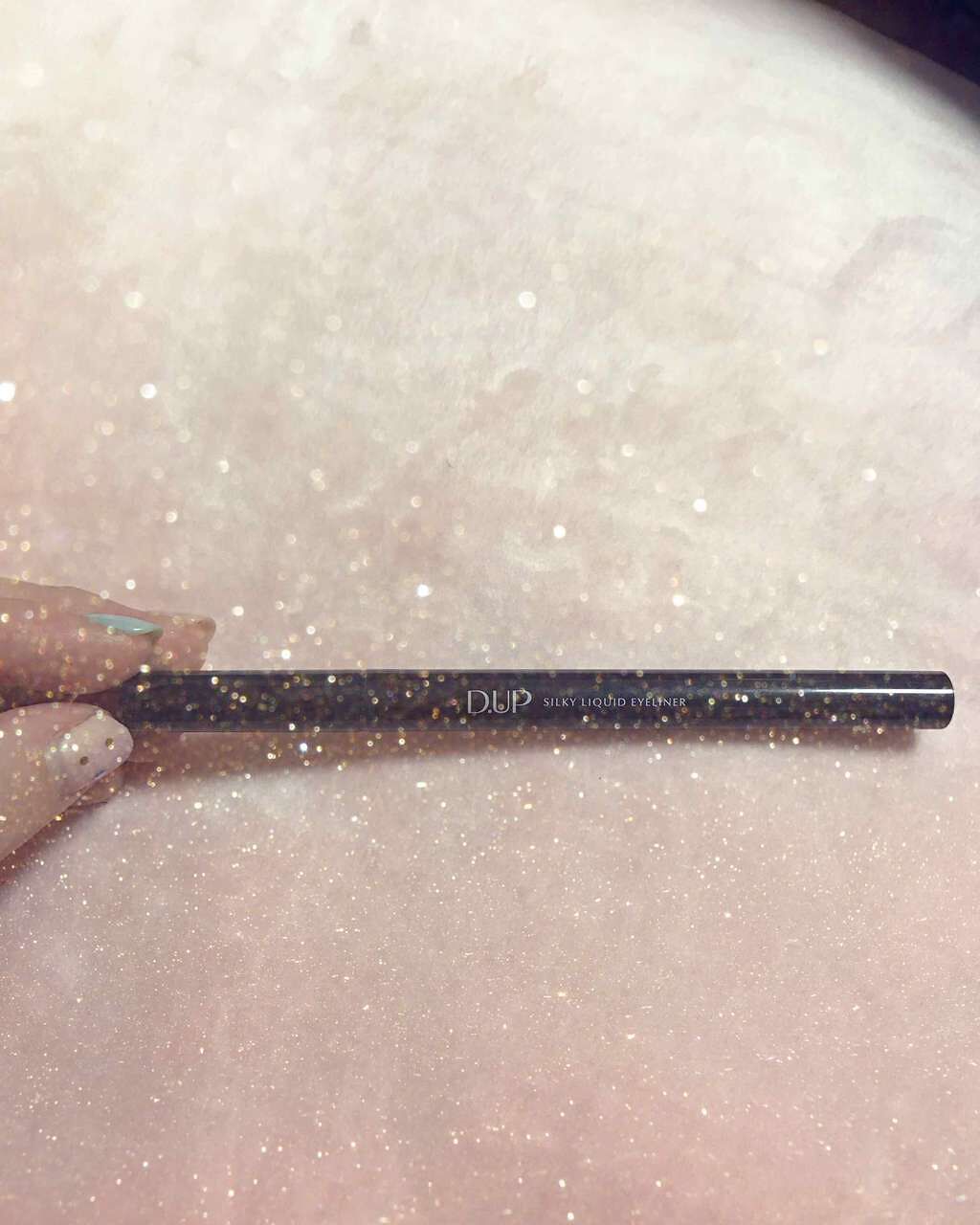 【旧品】シルキーリキッドアイライナーWP ブラック/D-UP/リキッドアイライナーを使ったクチコミ（1枚目）
