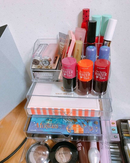 3段式クリアーケース/DAISO/その他化粧小物を使ったクチコミ(2枚目)