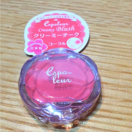 エスポルール クリーミーチーク/エスポルール/ジェル・クリームチークを使ったクチコミ(1枚目)
