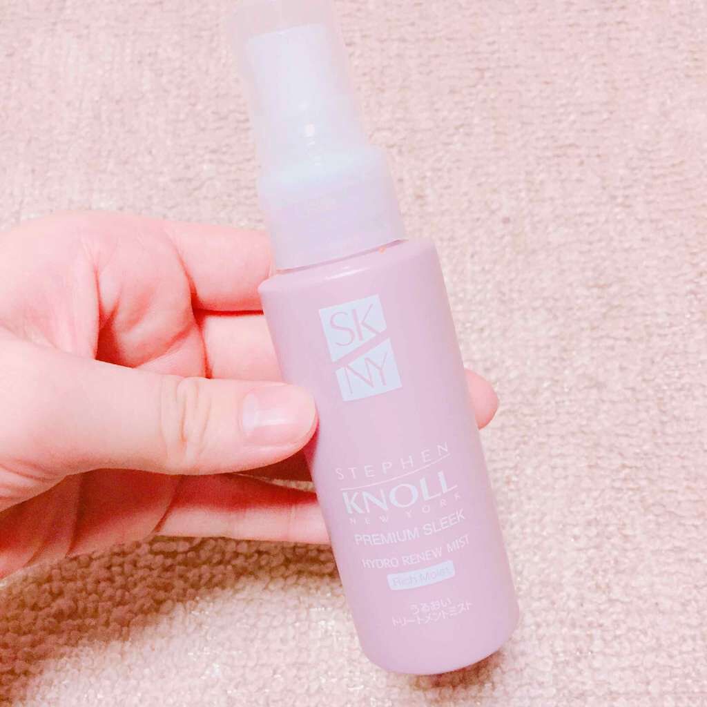 プレミアムスリーク ハイドロリニュー ミスト リッチモイスト(しっとりタイプ)/スティーブンノル ニューヨーク/ヘアミストを使ったクチコミ(1枚目)
