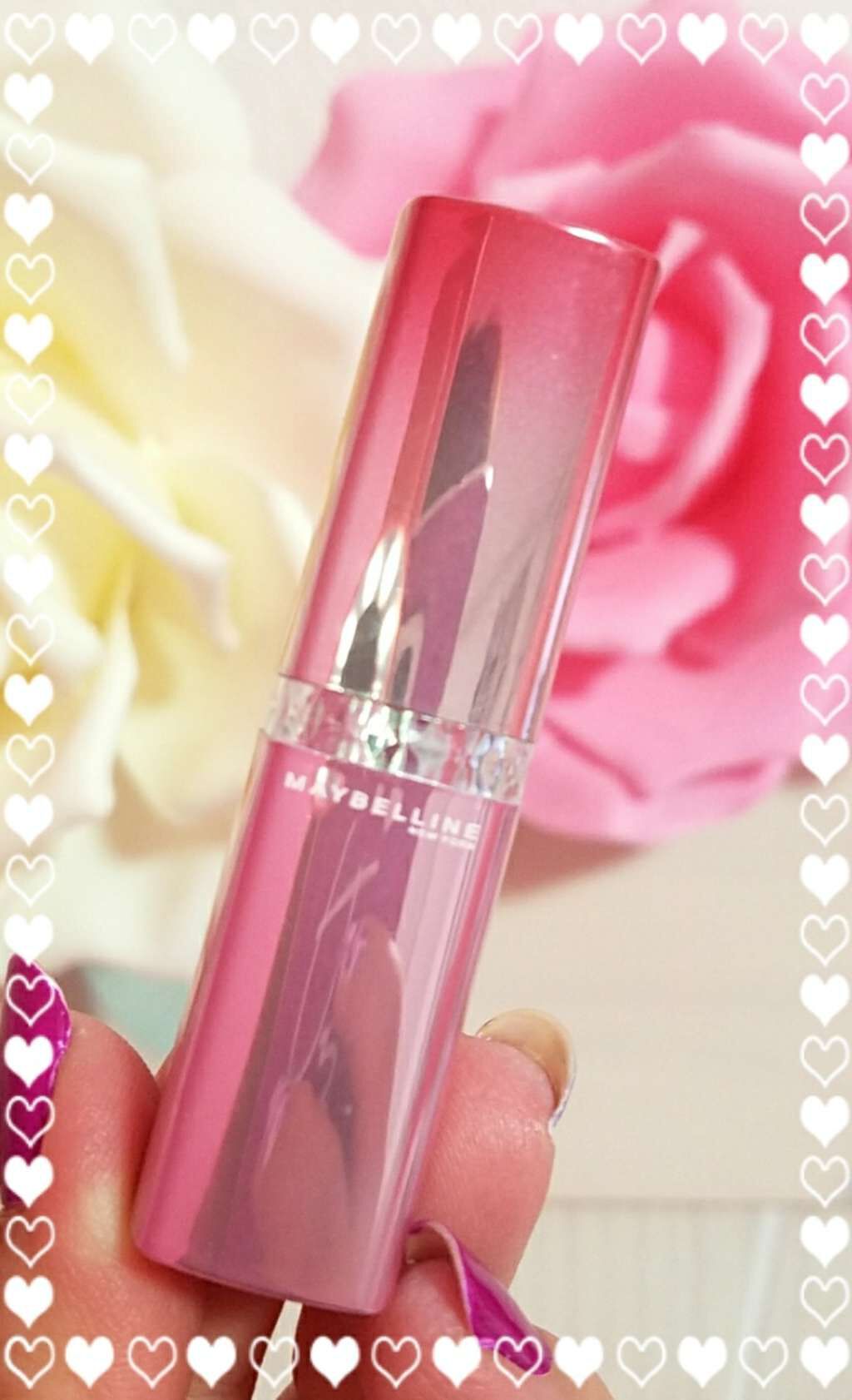 ウォーター シャイニー ダイヤモンドダイヤ/MAYBELLINE NEW YORK/口紅を使ったクチコミ（2枚目）