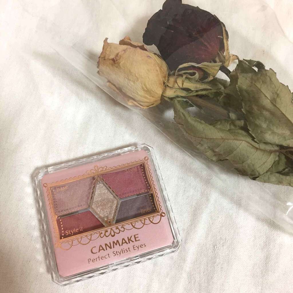 【旧品】パーフェクトスタイリストアイズ/キャンメイク/アイシャドウパレットを使ったクチコミ(1枚目)