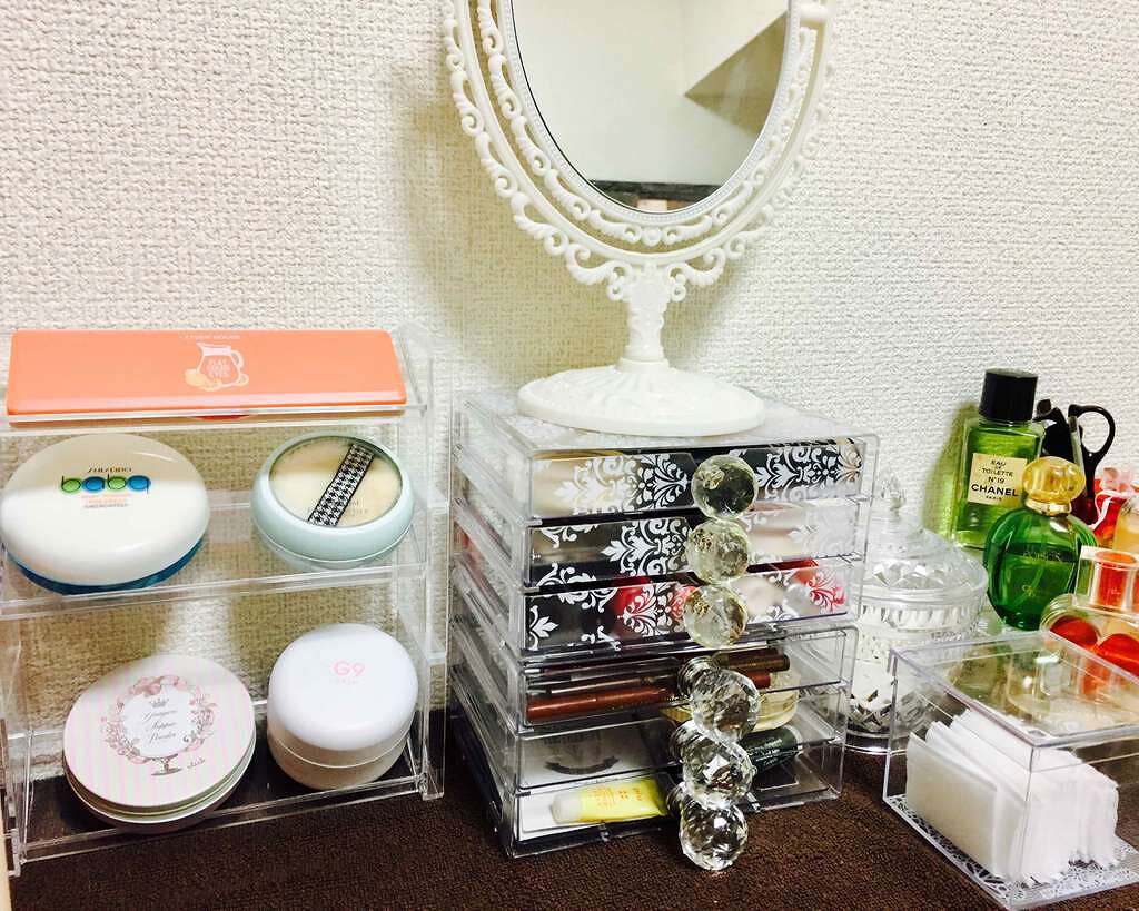 3段式クリアーケース/DAISO/その他化粧小物を使ったクチコミ(1枚目)