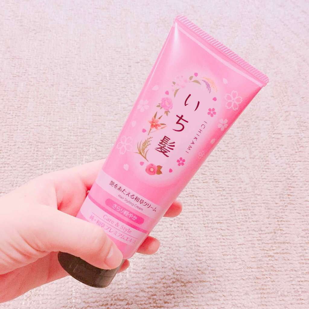 艶をあたえる和草クリーム さらり軽やかタイプ/いち髪/ヘアワックス・クリームを使ったクチコミ(1枚目)