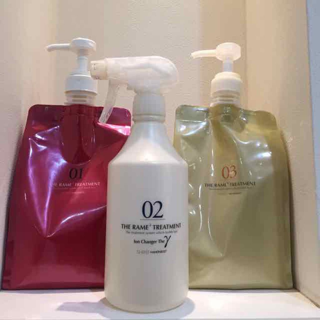 ザ　ラメラメトリートメント３剤/HAHONICO/ヘアマスク・ヘアパックを使ったクチコミ（1枚目）