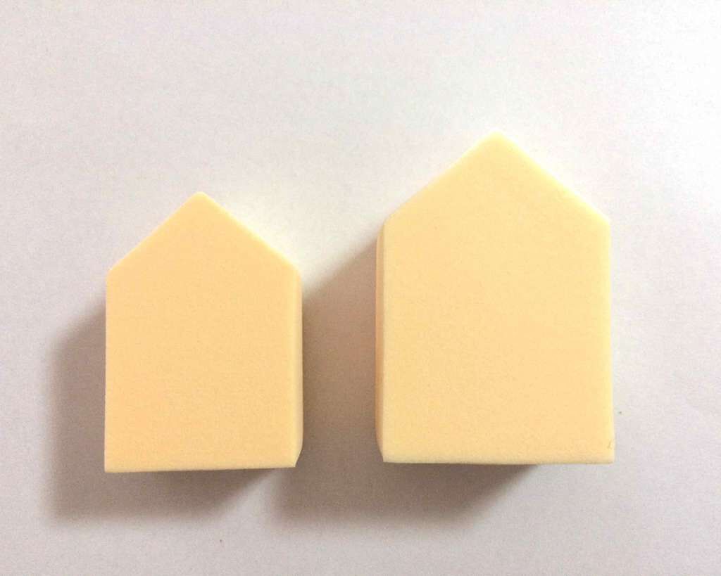 ジェリータッチスポンジ ハウス型/ロージーローザ/パフ・スポンジを使ったクチコミ(3枚目)