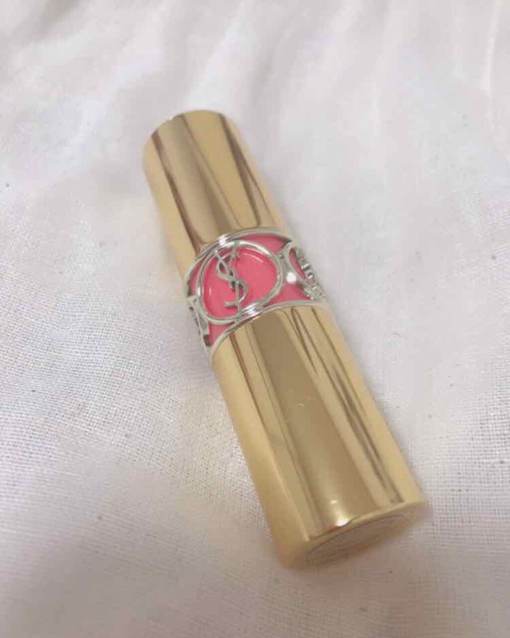 ルージュ ヴォリュプテ シャイン/YVES SAINT LAURENT BEAUTE/口紅を使ったクチコミ(1枚目)