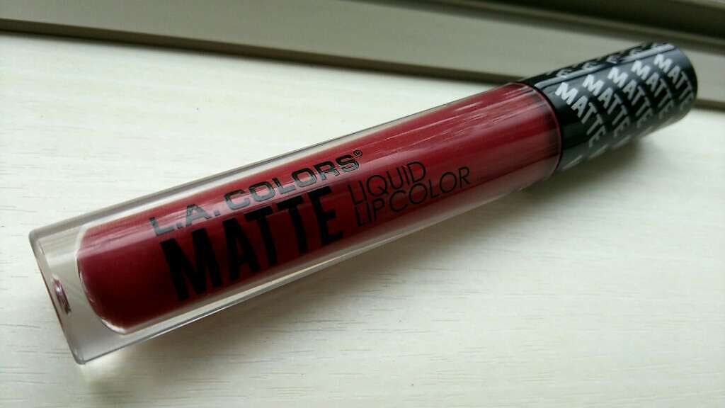 マットリキッドリップカラー/L.A.COLORS/口紅を使ったクチコミ(1枚目)