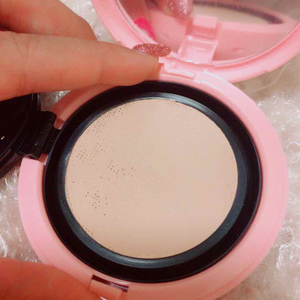 MESH FOUNDATION/3CE/クッションファンデーションを使ったクチコミ(3枚目)