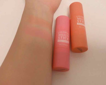 カラーリング マルチ スティック/MISSHA/ジェル・クリームチークを使ったクチコミ(4枚目)