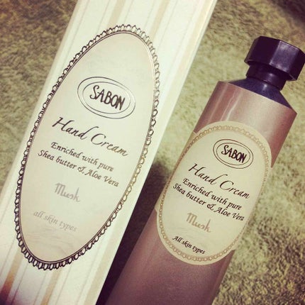 ハンドクリーム ムスク 30ml/SABON/ハンドクリームを使ったクチコミ(1枚目)