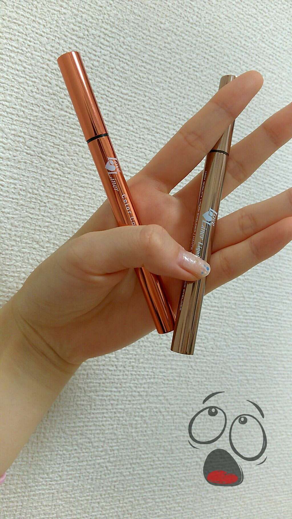 ラブライブ!カラーリキッドアイライナー/I&M ナチュラルコスメティック/リキッドアイライナーを使ったクチコミ(1枚目)