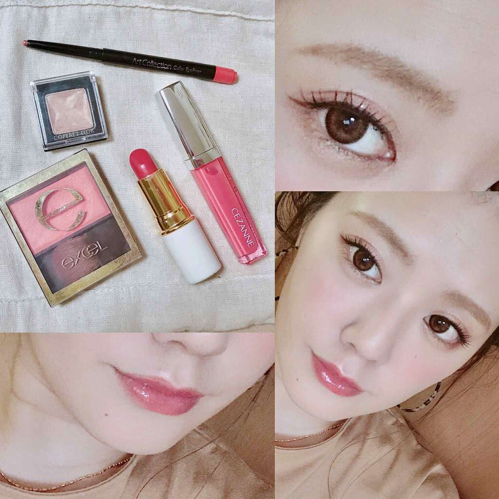 スキニーリッチチーク/excel/パウダーチークを使ったクチコミ(1枚目)