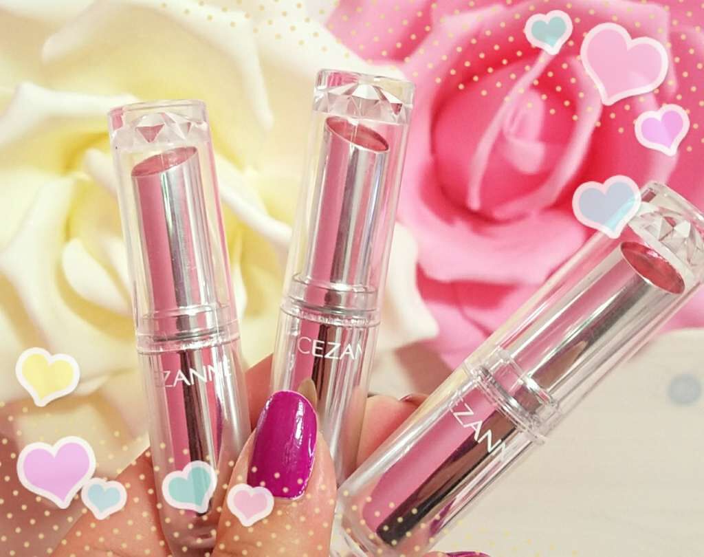 ラスティンググロスリップ/CEZANNE/口紅を使ったクチコミ(1枚目)