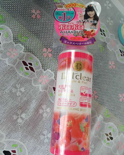 DETクリア ブライト&ピール ピーリングジェリー <ミックスベリーの香り>/Detclear/ピーリングを使ったクチコミ(1枚目)