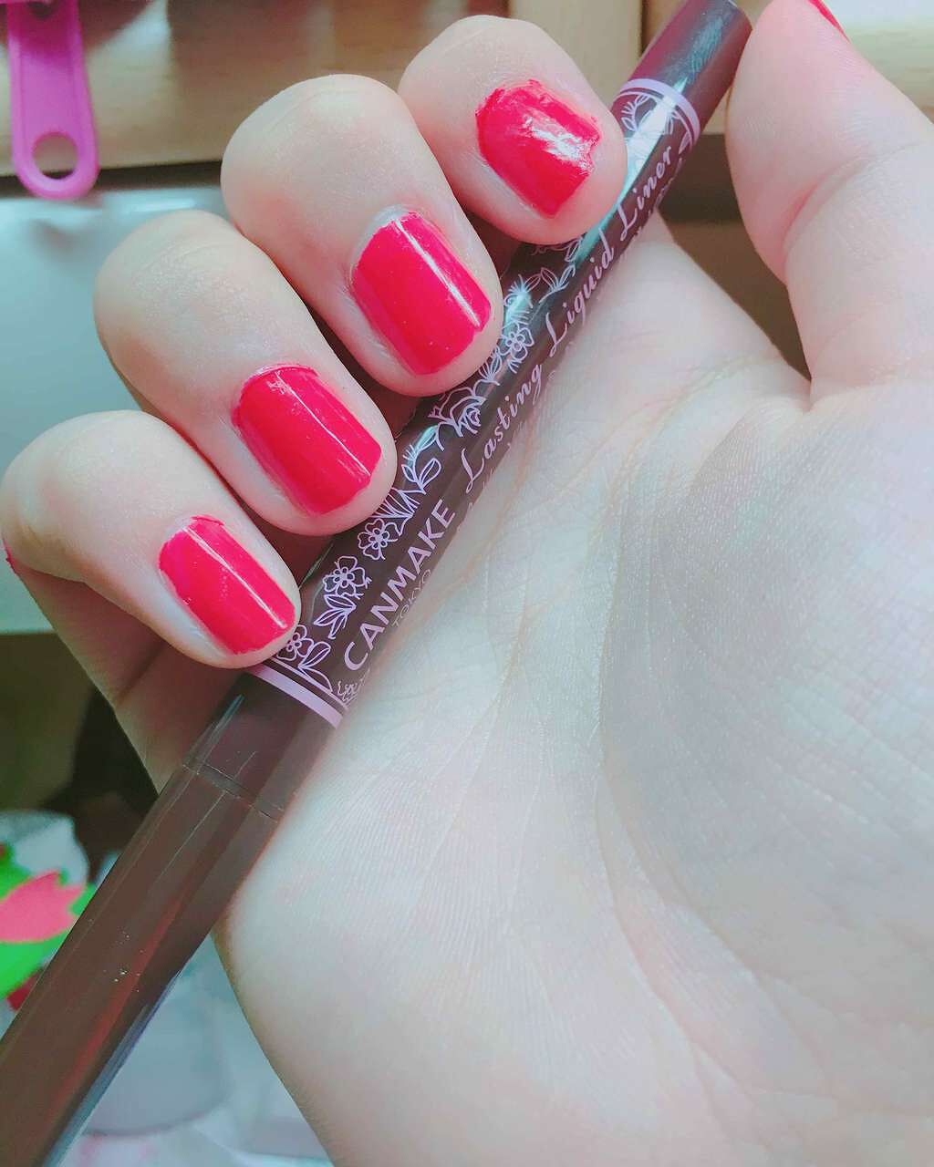 ラスティングリキッドライナー/キャンメイク/リキッドアイライナーを使ったクチコミ(2枚目)