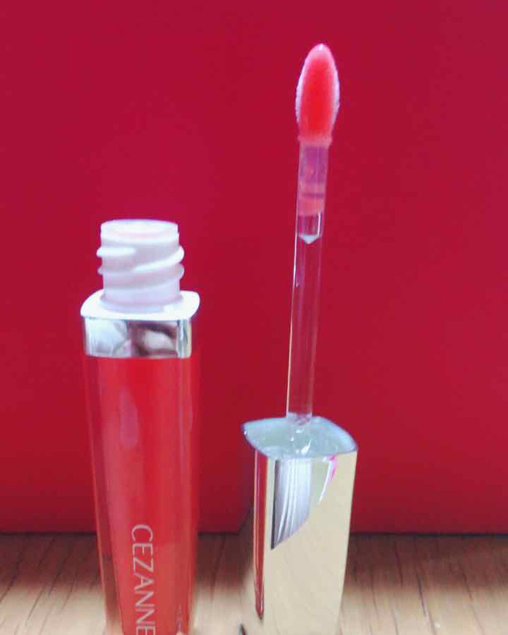 ジェルグロスリップ/CEZANNE/リップグロスを使ったクチコミ(1枚目)