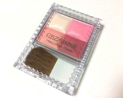 ミックスカラーチーク/CEZANNE/パウダーチークを使ったクチコミ(1枚目)