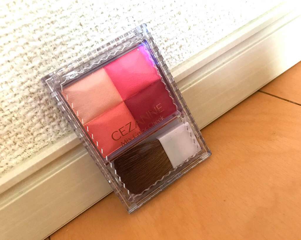 ミックスカラーチーク/CEZANNE/パウダーチークを使ったクチコミ(1枚目)