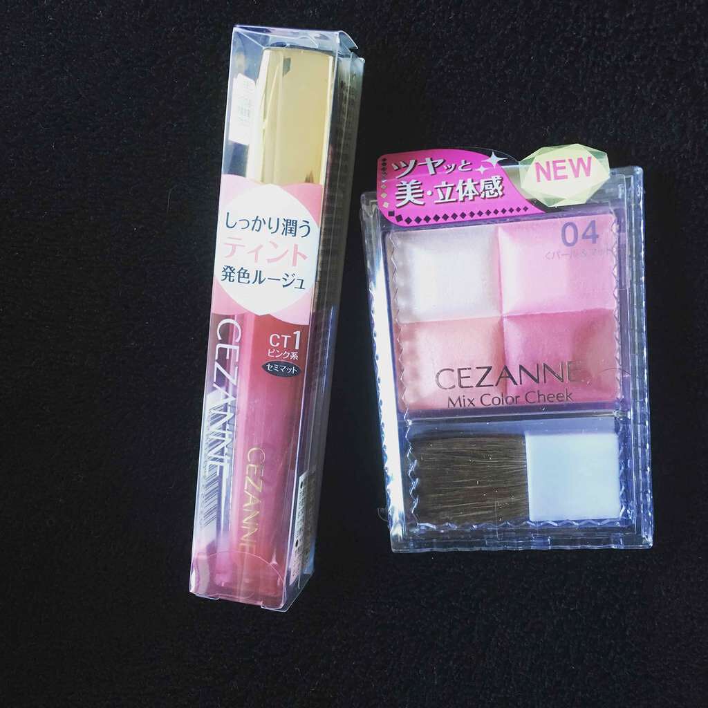 ミックスカラーチーク/CEZANNE/パウダーチークを使ったクチコミ(1枚目)