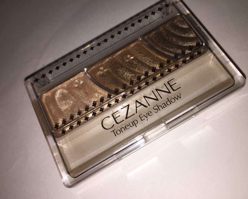 トーンアップアイシャドウ/CEZANNE/アイシャドウパレットを使ったクチコミ(1枚目)
