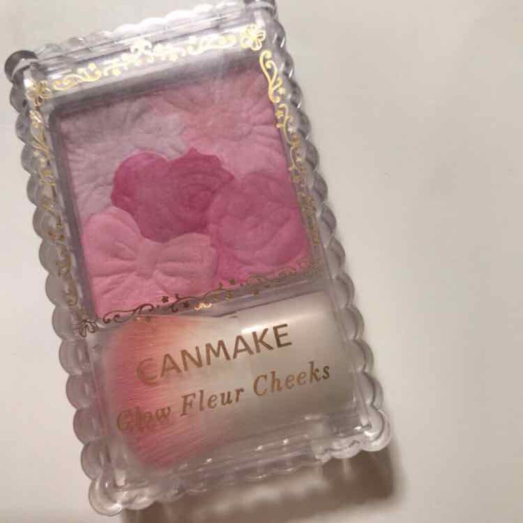 グロウフルールチークス/キャンメイク/パウダーチークを使ったクチコミ(1枚目)