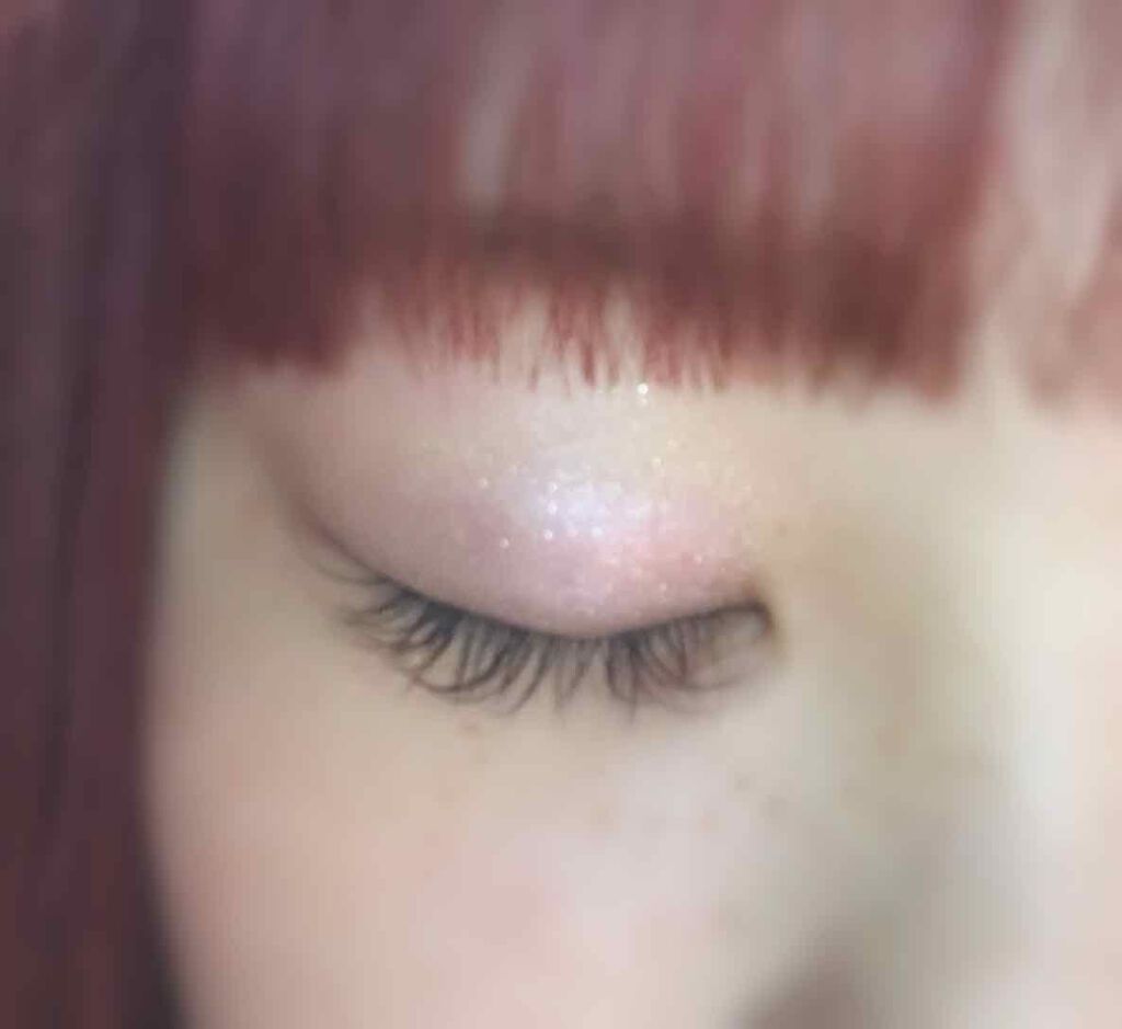 シャイニーシャドウ N/excel/単色アイシャドウを使ったクチコミ(3枚目)