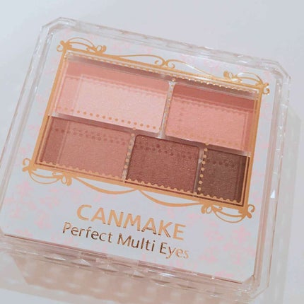 パーフェクトマルチアイズ/キャンメイク/アイシャドウパレットを使ったクチコミ(1枚目)