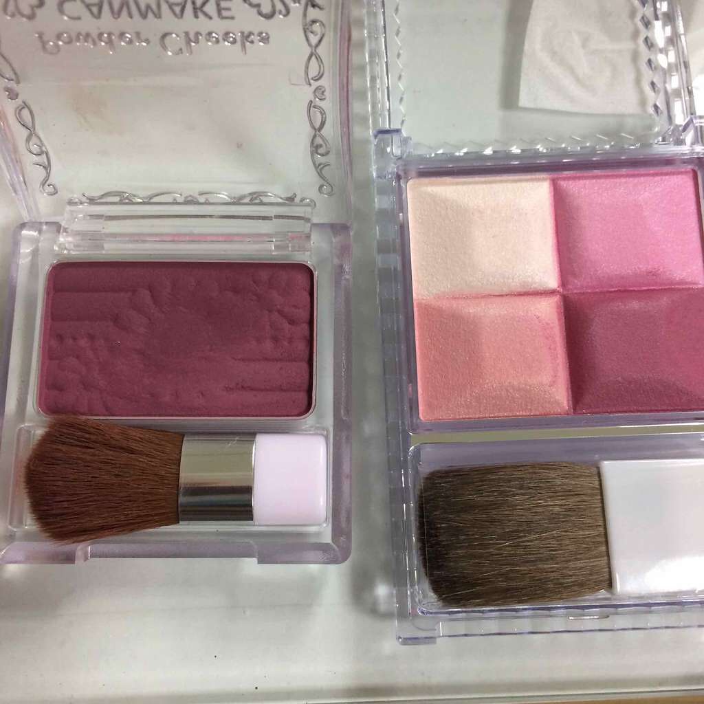 【旧品】パウダーチークス/キャンメイク/パウダーチークを使ったクチコミ(1枚目)