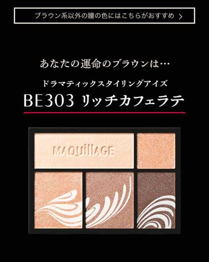 ドラマティックスタイリングアイズ/マキアージュ/アイシャドウパレットを使ったクチコミ(2枚目)