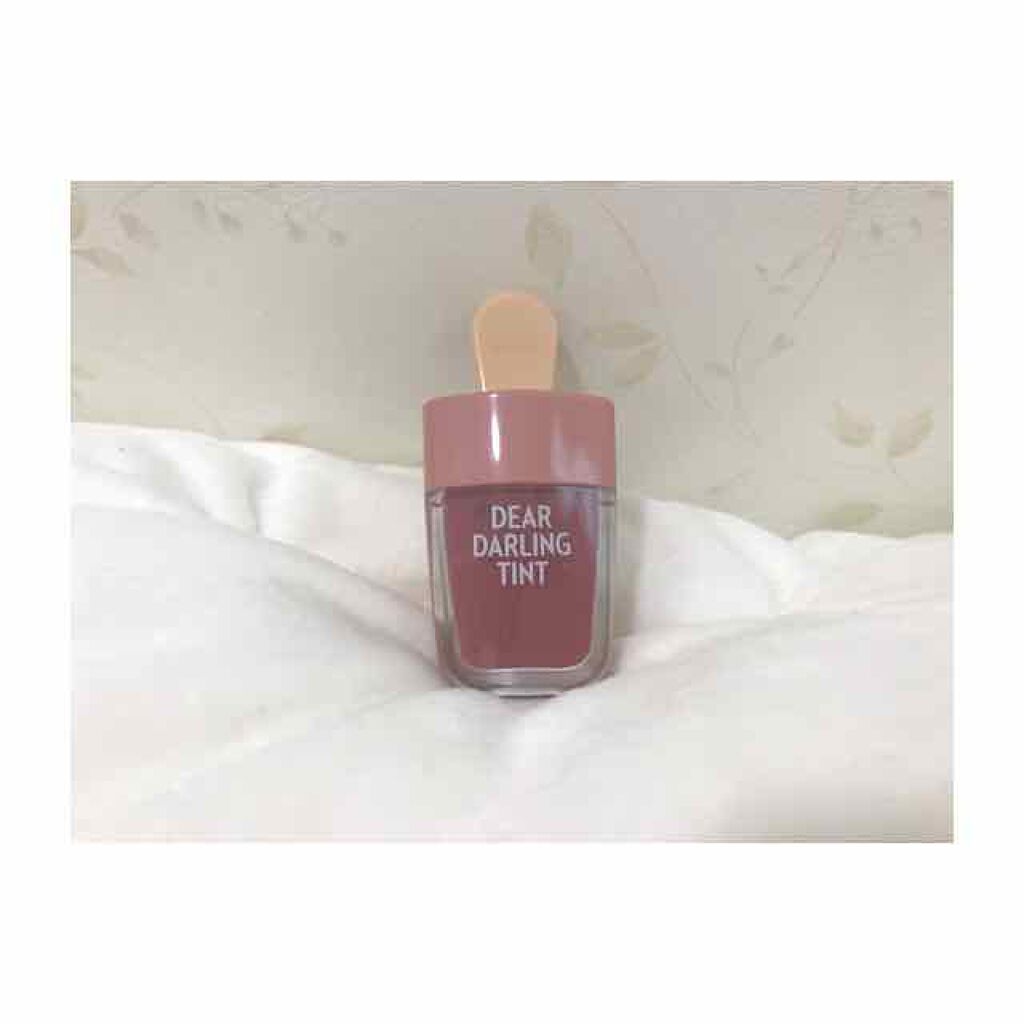 ディアダーリン ウォータージェルティント （アイスティント）/ETUDE/口紅を使ったクチコミ（1枚目）