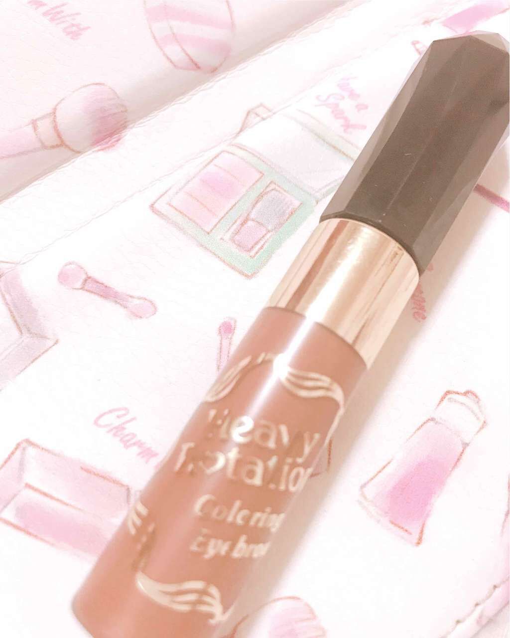 カラーリングアイブロウ/ヘビーローテーション/眉マスカラを使ったクチコミ（1枚目）