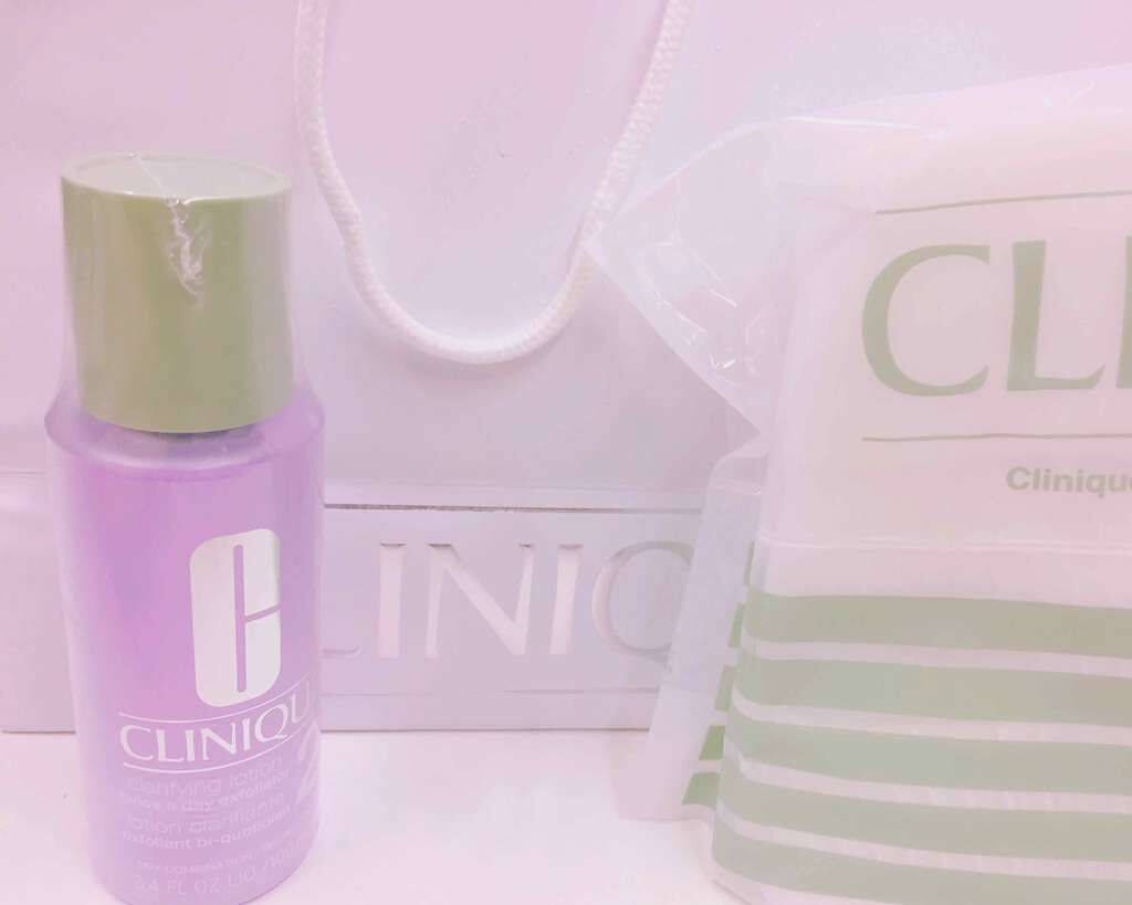クラリファイング ローション 2/CLINIQUE/拭き取り化粧水を使ったクチコミ(1枚目)
