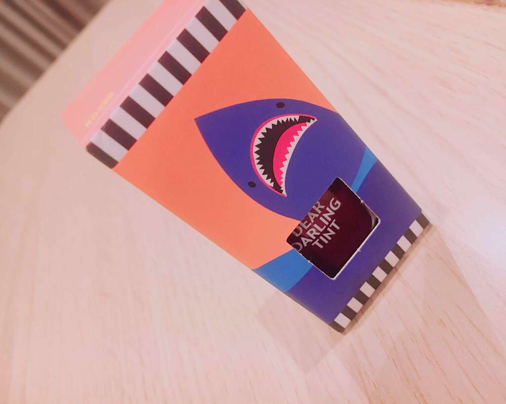 ディアダーリン ウォータージェルティント (アイスティント)/ETUDE/口紅を使ったクチコミ(1枚目)