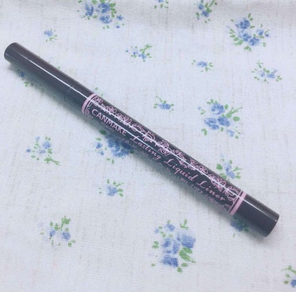 ラスティングリキッドライナー/キャンメイク/リキッドアイライナーを使ったクチコミ(1枚目)