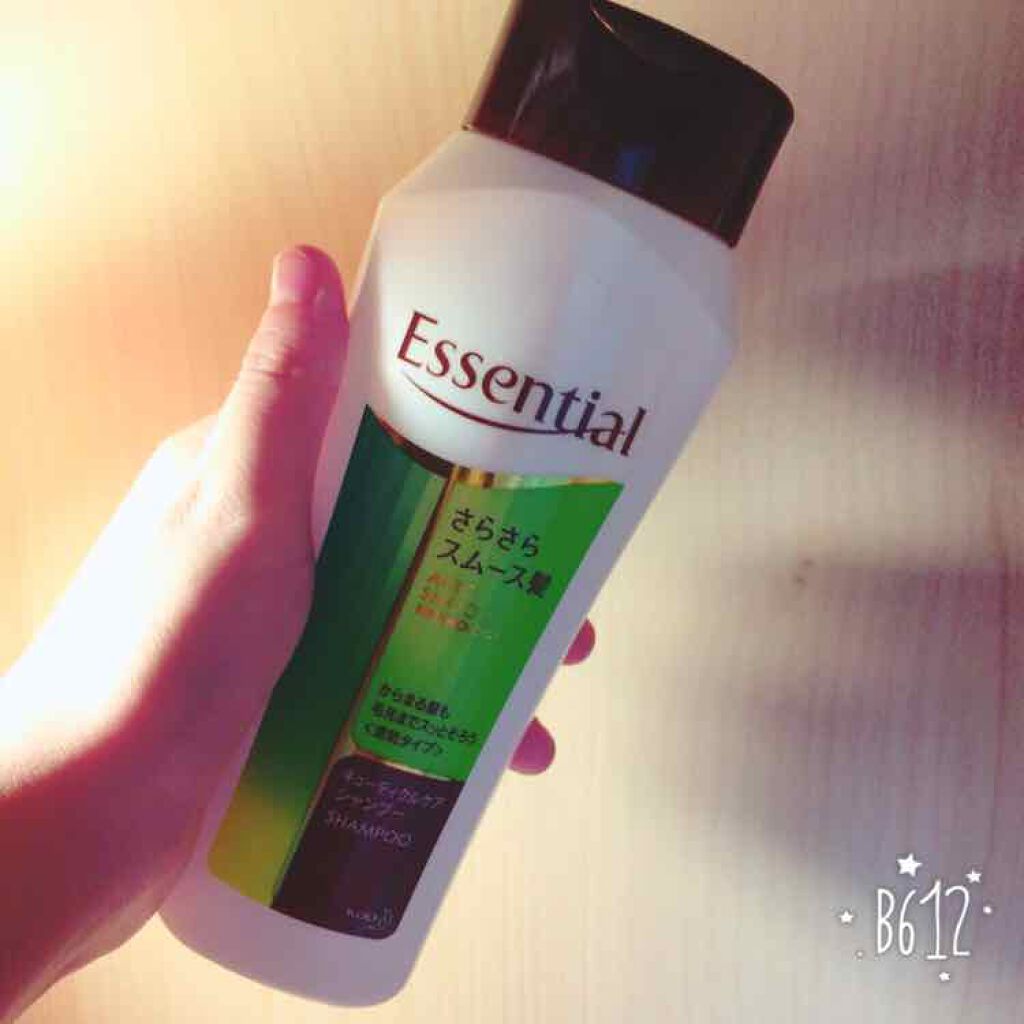 キューティクルケアシャンプー／コンディショナー ＜ふんわりうるツヤ髪＞/エッセンシャル/市販シャンプーを使ったクチコミ（1枚目）