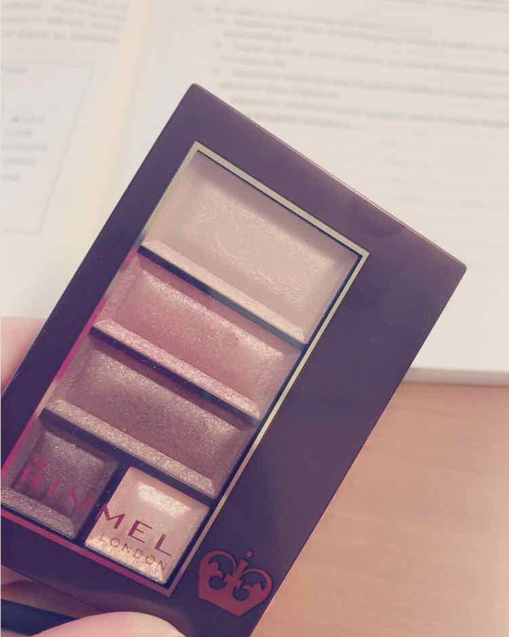 ショコラスウィート アイズ/リンメル ロンドン/アイシャドウパレットを使ったクチコミ（1枚目）