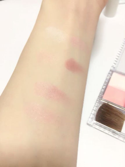 ミックスカラーチーク/CEZANNE/パウダーチークを使ったクチコミ(2枚目)