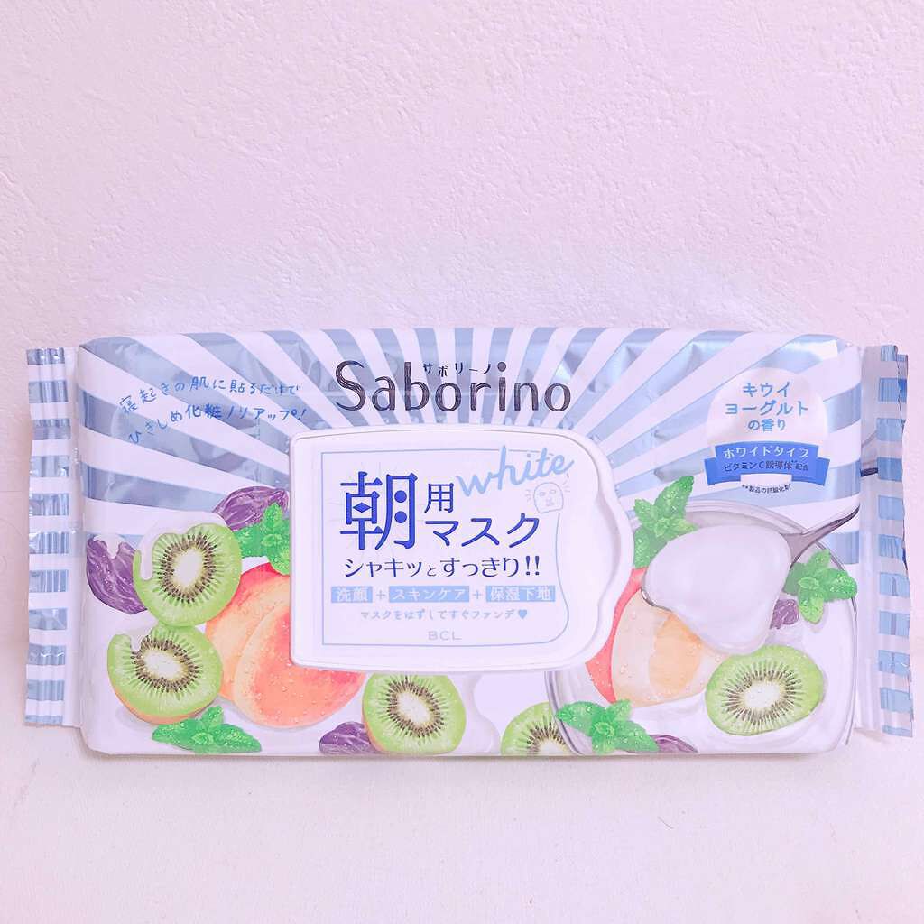 目ざまシート フレッシュ果実のホワイトタイプ/サボリーノ/シートマスク・パックを使ったクチコミ(1枚目)
