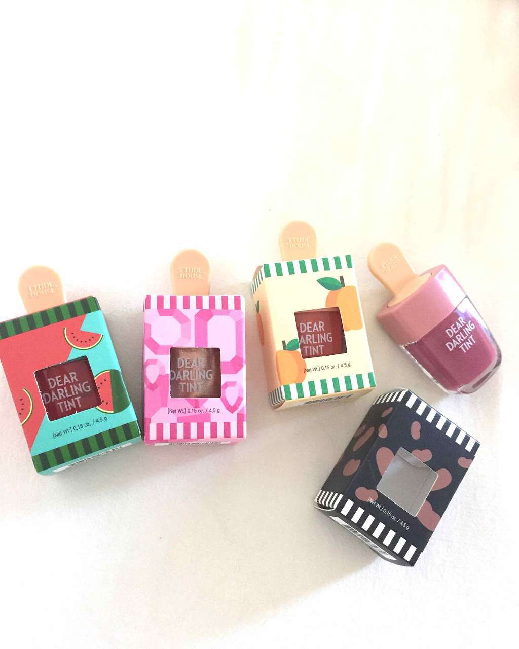 ディアダーリン ウォータージェルティント (アイスティント)/ETUDE/口紅を使ったクチコミ(1枚目)