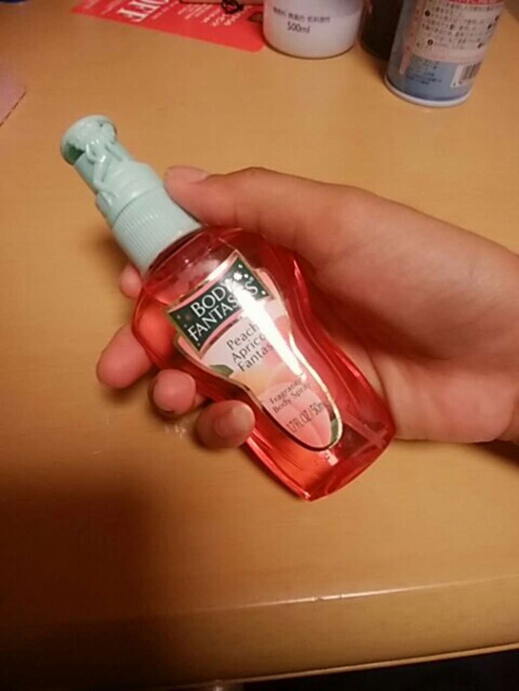 ボディスプレー ピーチアプリコット/ボディファンタジー/香水(レディース)を使ったクチコミ（1枚目）