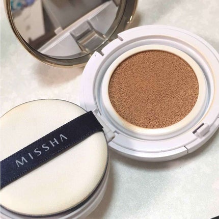 M クッション ファンデーション(モイスチャー)/MISSHA/クッションファンデーションを使ったクチコミ(1枚目)